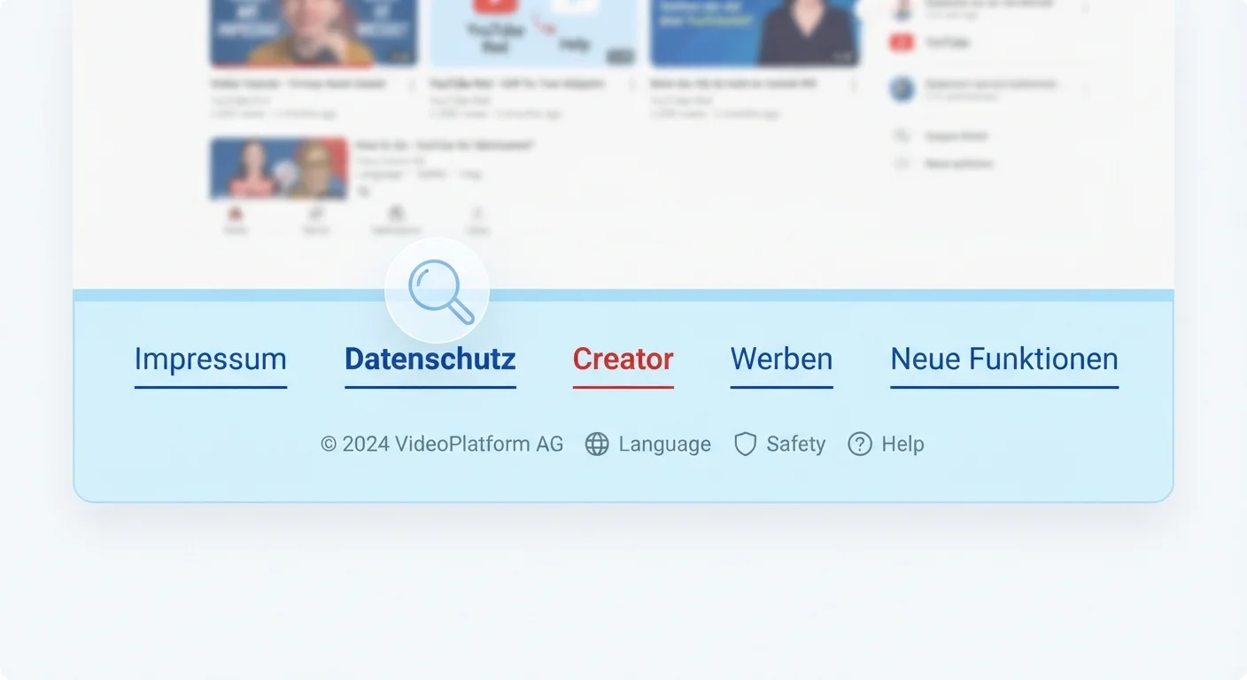 Beyond the Bottom: What YouTube''s Footer Reveals About Platform Governance,