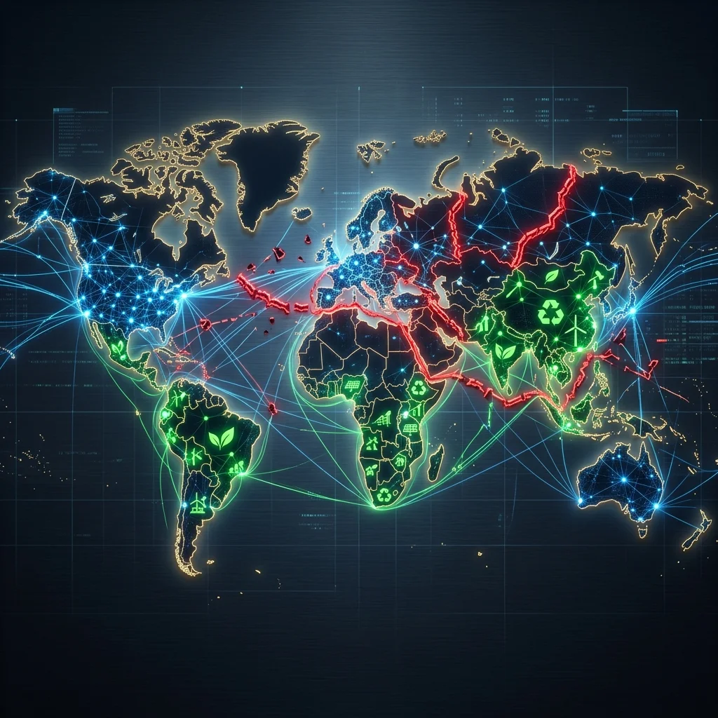 Navigating the New Global Order: Digitalization, Geopolitics, and Sustainability
